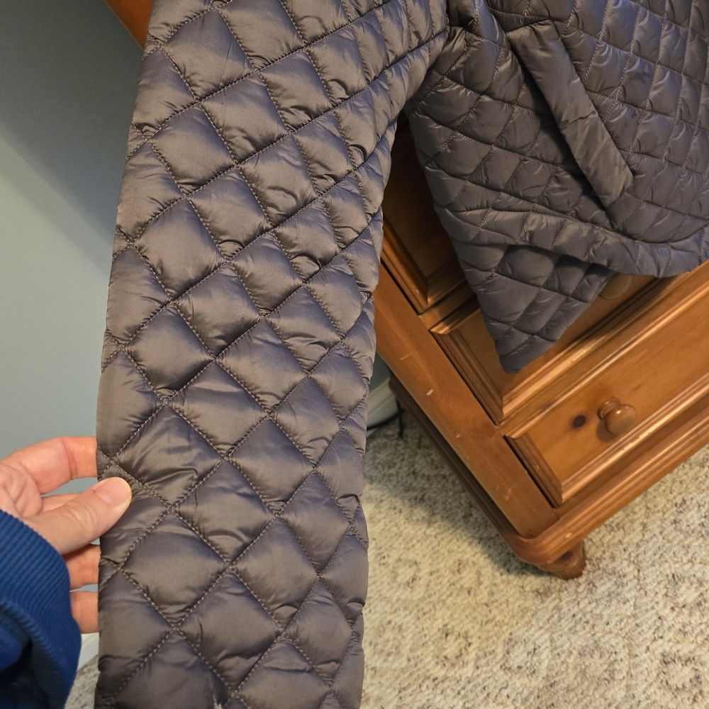 Athleta Light Purple Quilted Puffer Jacket - Picture 3 of 6